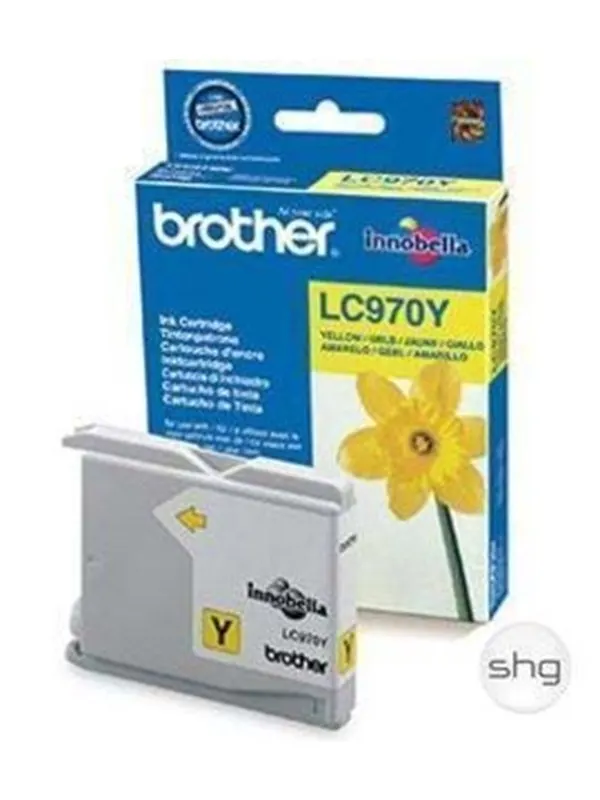 Brother LC970Y Yellow - Bläckpatron Yellow