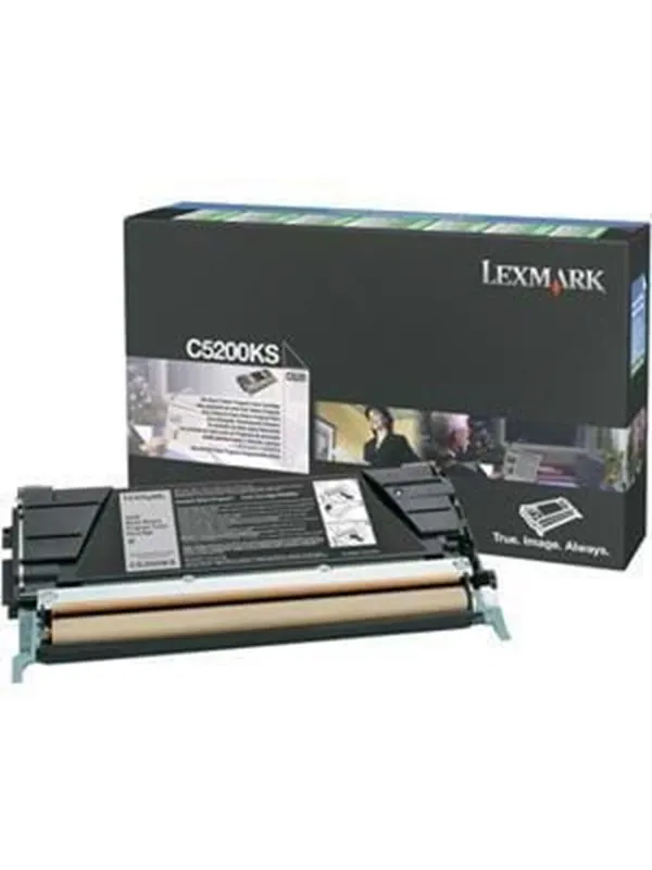 Lexmark C5200KS Toner Black - Tonerkassett Svart