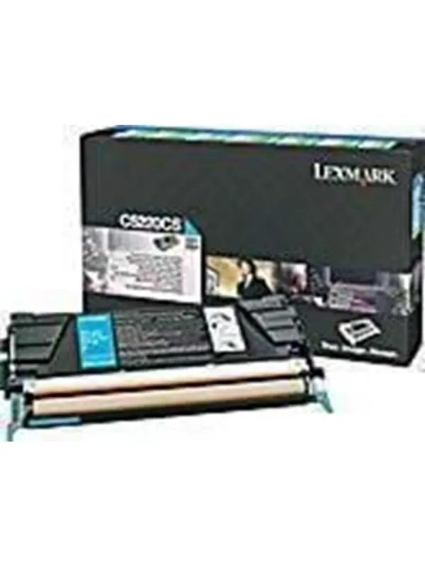 Lexmark C5220CS Toner - Tonerkassett Blå