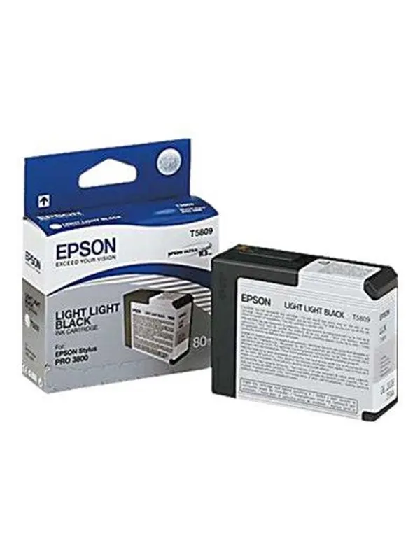 Epson T5809 Matt Black - Bläckpatron Mycket ljus svart