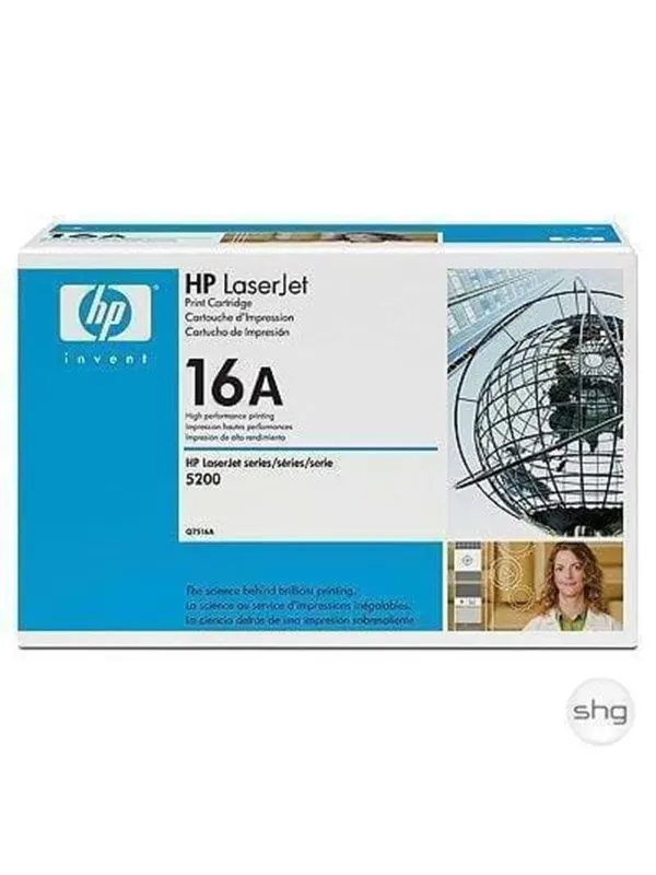 HP Q7516A Toner Black - Tonerkassett Svart