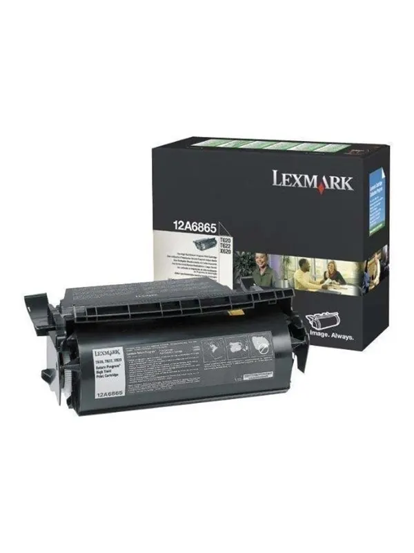 Lexmark 12A6865 Toner Black - Tonerkassett Svart