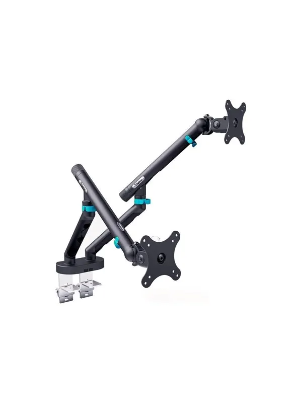 DIGITUS mounting kit - for 2 curved / flat panels - 2 x 10 kg - black - Max 20 kg - recommended for 35 "