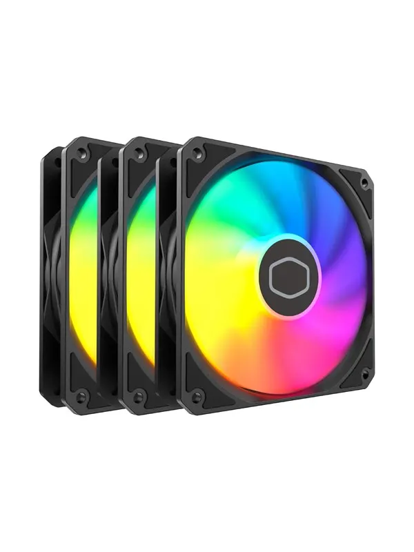 Cooler Master MasterFan MF120 Lite ARGB - Chassi fläkt - 120mm - Svart