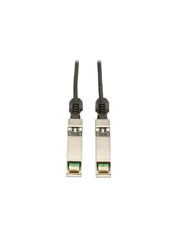 Tripp Lite Eaton Series SFP+ 10GBASE-CU Passive Twinax Copper Cable SFP-H10GB-CU50CM Compatible Black 20-in. (50.8 cm) - Svart