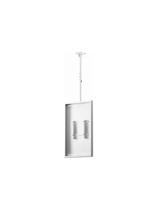 HI-ND mounting kit - portrait - for digital signage LCD panel - white - Max - recommended for 65"
