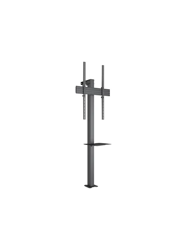 Multibrackets M Column Pro stand - for LCD display - fixed - black - Max 50 kg - recommended for 98"