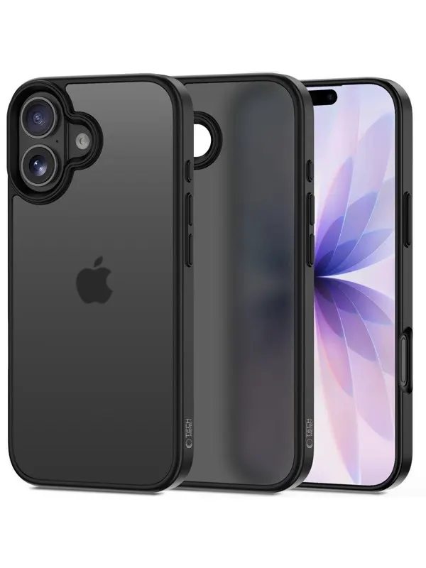 Tech-Protect MagMat Case for iPhone 17 - Matte Black