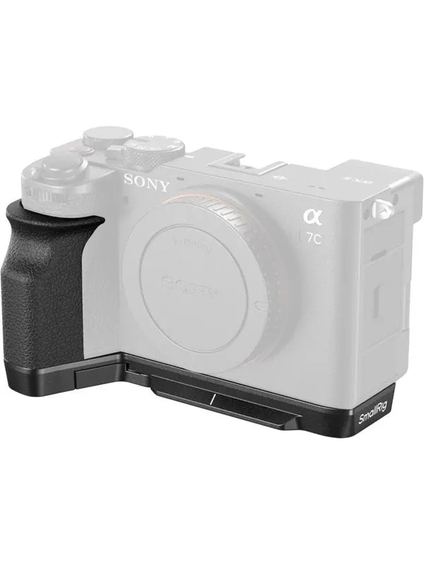 SmallRig 4797 L-Shape Mount Plate with Silicone Handle for Sony Alpha 7C II / Alpha 7CR