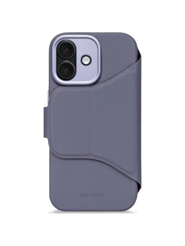 Decoded - Textured Silicone Detachable Wallet for iPhone 17 - Forever Blue