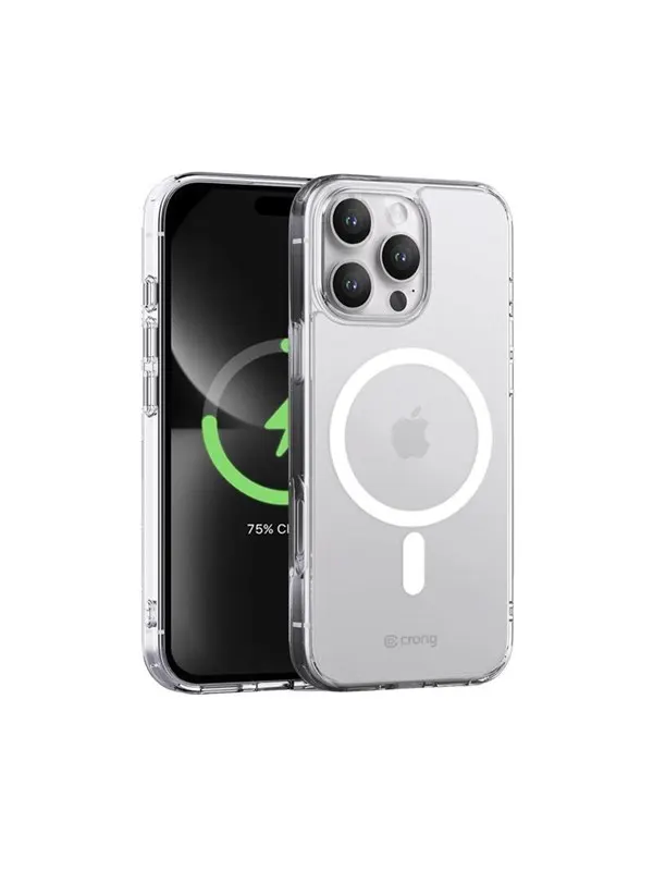 CRONG Clear MAG Cover - iPhone 16 Pro Max MagSafe Case - Clear