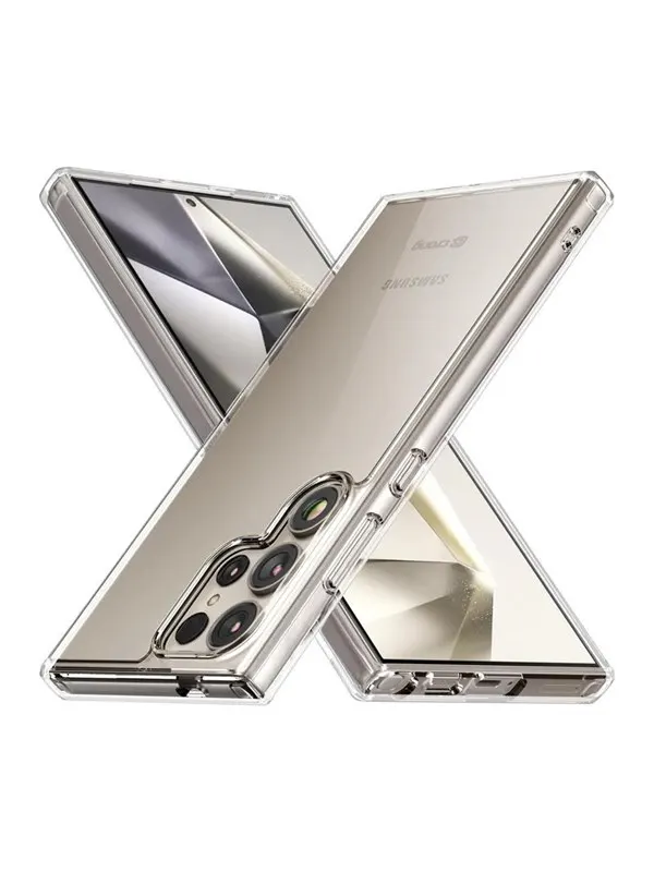 CRONG Crystal Shield Cover - Samsung Galaxy S24 Ultra Case - Transparent