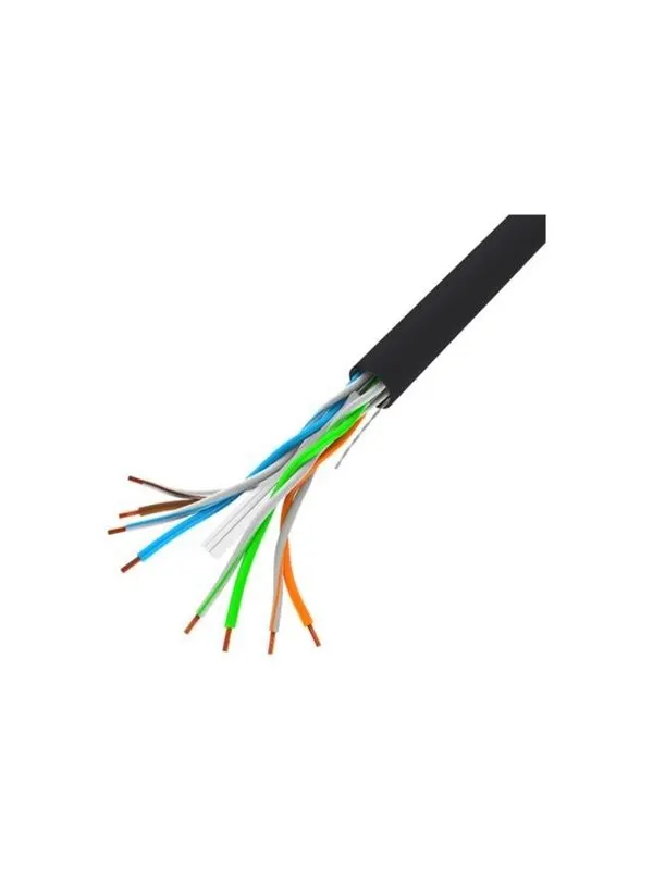 Lanberg bulk cable - black - Svart