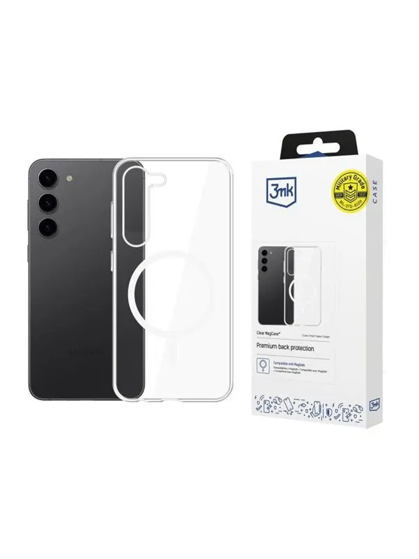 3mk Clear MagCase for Samsung Galaxy S24+ - transparent