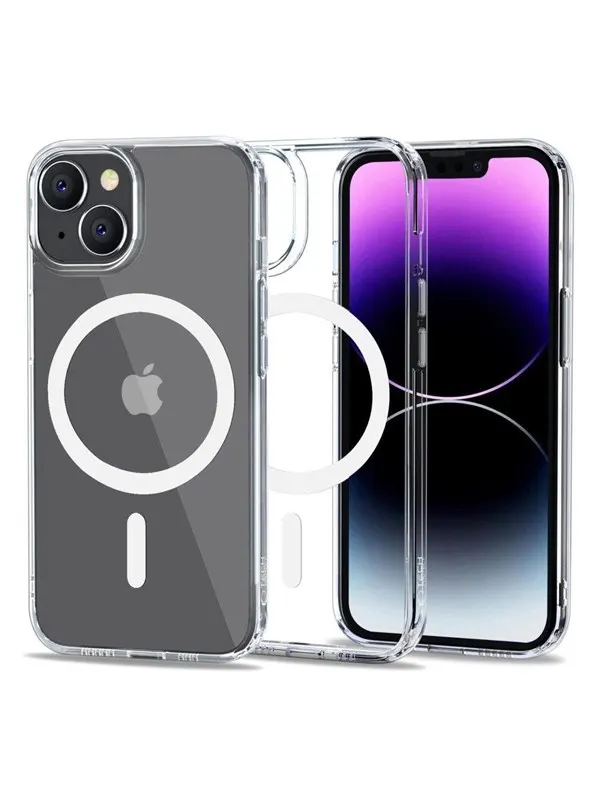 Tech-Protect FlexAir Hybrid MagSafe Case for iPhone 14 - Transparent
