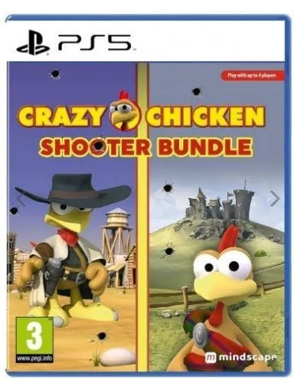 Crazy Chicken (Shooter Bundle) - Sony PlayStation 5 - Skytte