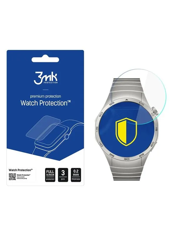3mk Hybrid Glass Watch Protection FlexibleGlass for Huawei Watch GT 4 46mm