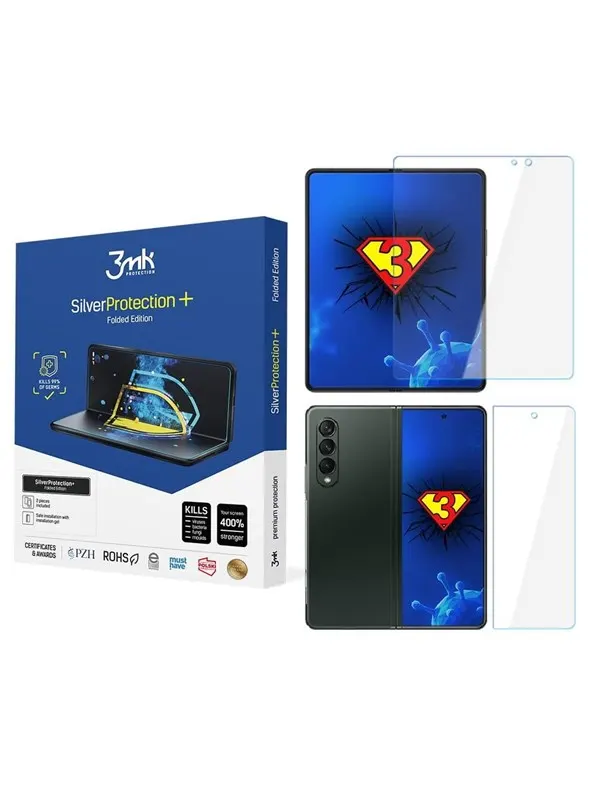 3mk Samsung Galaxy Z Fold 3 5G - SilverProtection+ Folded Edition