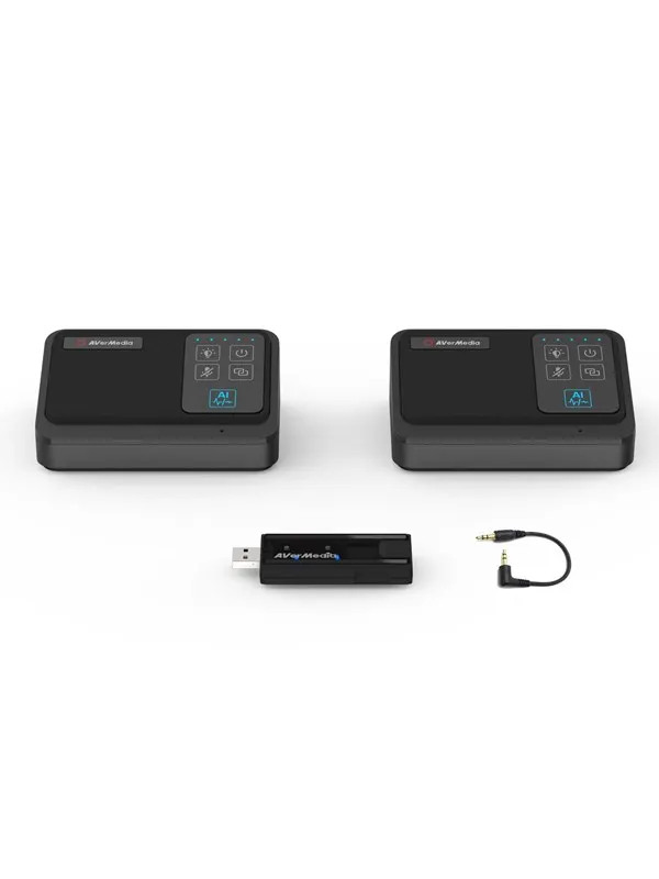 AverMedia Microphone 61AW111000AB / AW111 Double pack