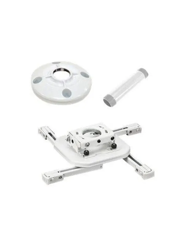 Chief Mini Universal RPA Projector Mount - Includes Projector Mount 6" Ceiling Plate and 3" Extension Column - White