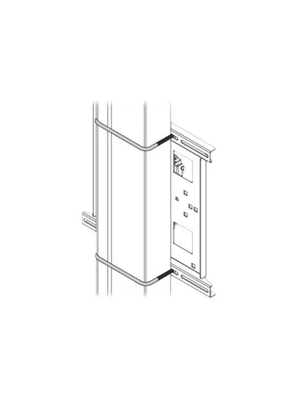 Chief Square 8" x 6" U-Bolt Set - Mounting Component - Max - recommended for
