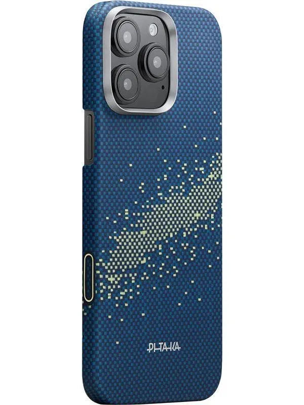 PITAKA Ultra-Slim Case - Milky Way galaxy PitaTap - iPhone 16 Pro Max