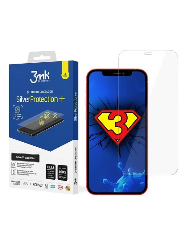 3mk Apple iPhone 12/12 Pro - SilverProtection+