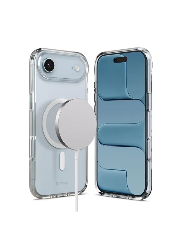 CRONG Clear MAG Cover - MagSafe iPhone Air Case (Clear)
