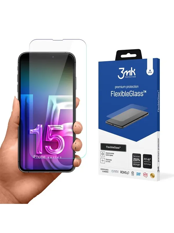 3mk Apple iPhone 15 Plus - FlexibleGlass™