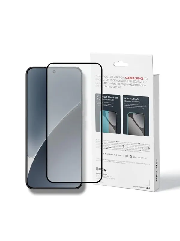 CRONG 3D Armour Glass Lite - Full Glue Tempered Glass for Xiaomi 15
