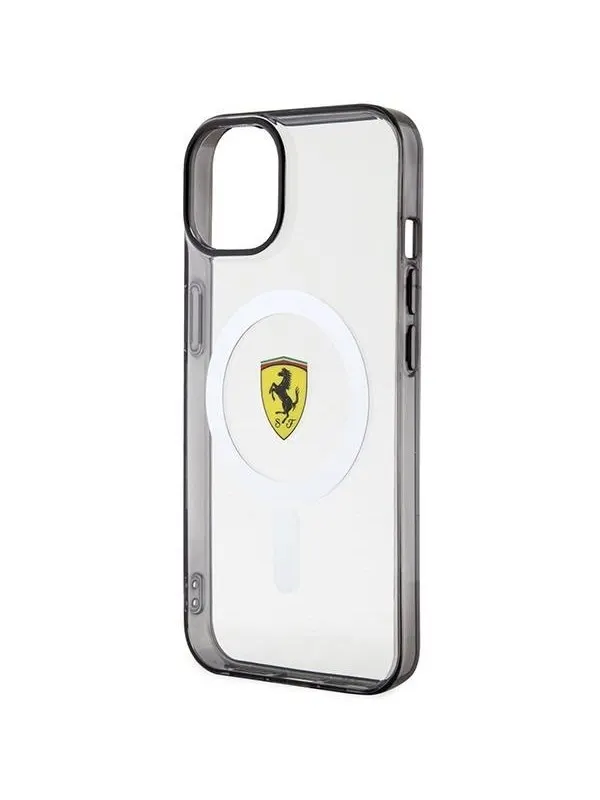 Ferrari Outline MagSafe Case for iPhone 14 Plus - Clear