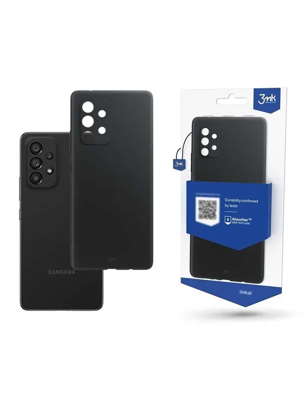 3mk Matt Case Sam A33 5G A336 black / black