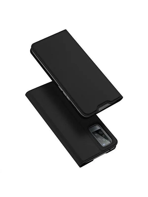 Dux Ducis Skin Pro Holster Case Flip Cover Vivo X60 Black