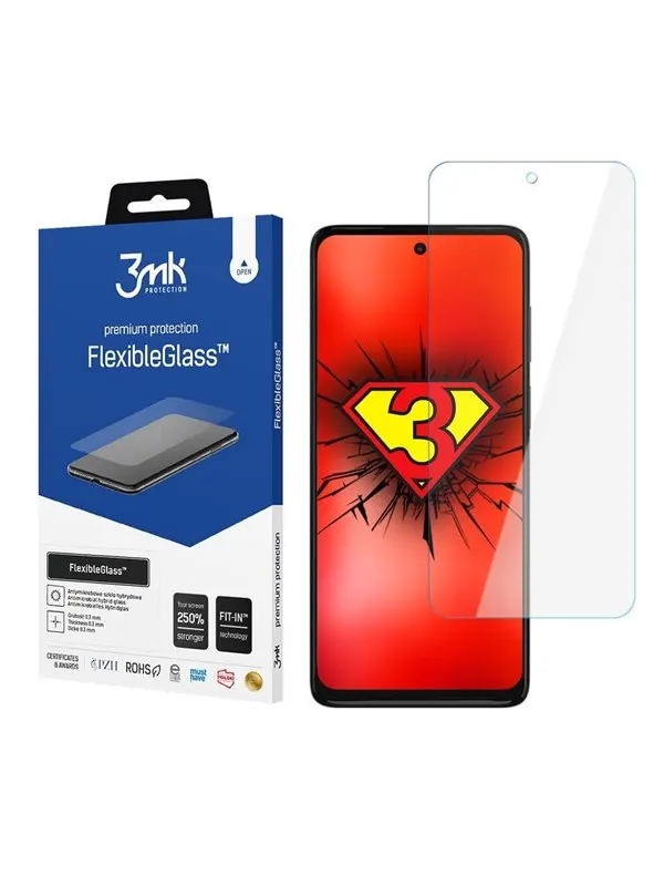 3mk FlexibleGlass™ hybrid glass on Google Pixel 6a