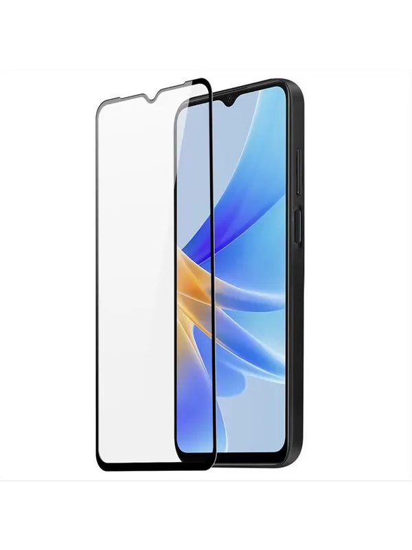 Dux Ducis 9D Tempered Glass Oppo A17 9H Tempered Glass With Black Frame
