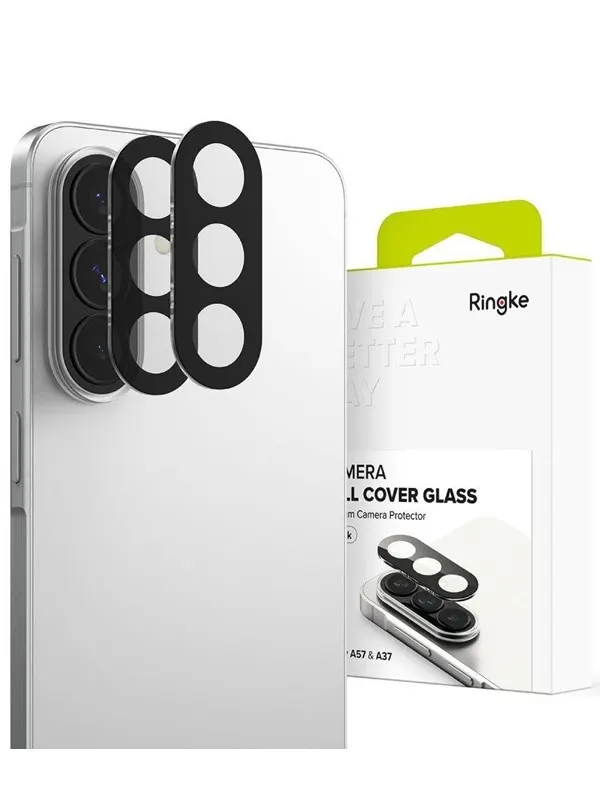 Ringke Camera Full Cover 2-Pack Camera Cover for Samsung Galaxy A37 / A57 5G - Black