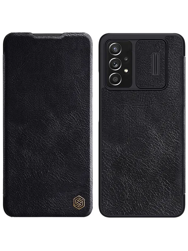 Nillkin Qin Leather Holster Case for Samsung Galaxy A73 Black