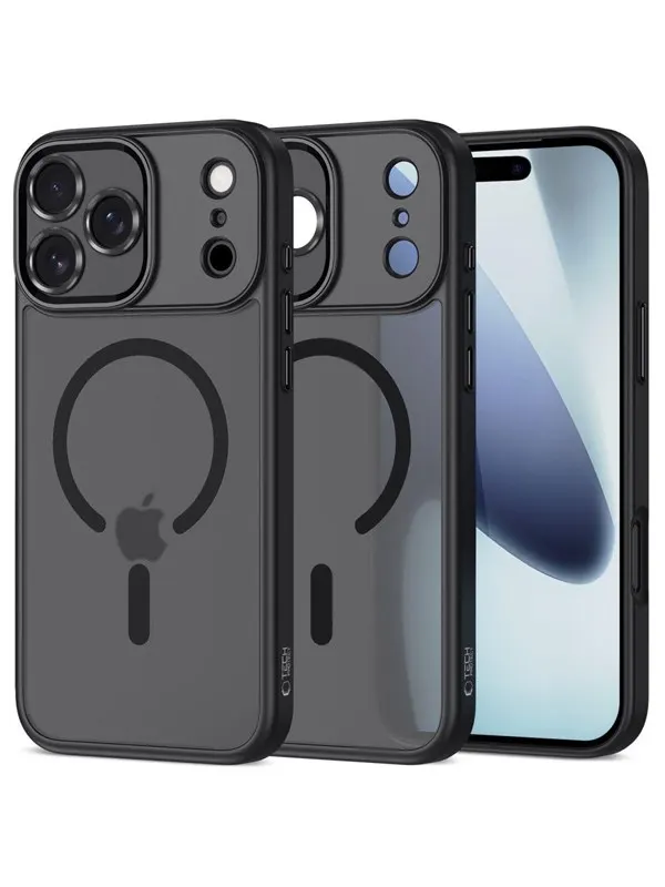 Tech-Protect MagCam MagSafe Case for iPhone 17 Pro Max - Matte Black