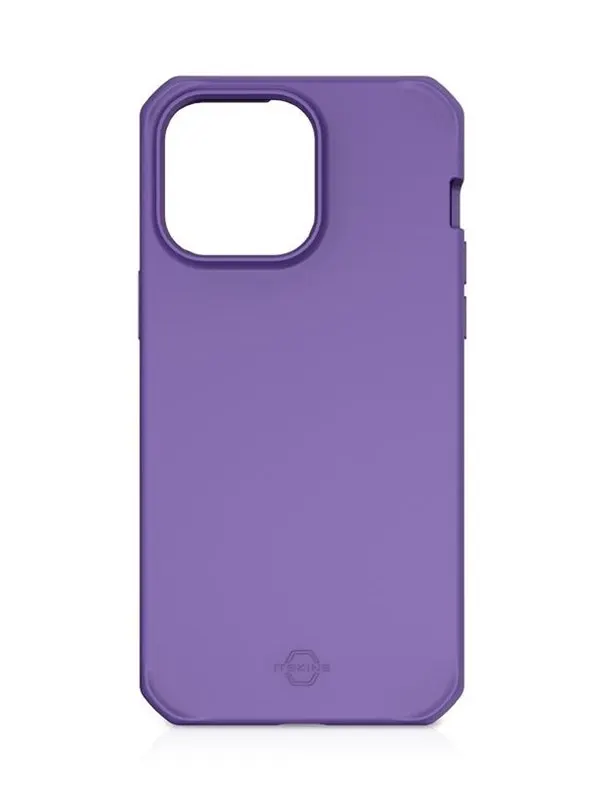 ITSKINS SPECTRUM SILK cover for iPhone 14 Pro®. Purple