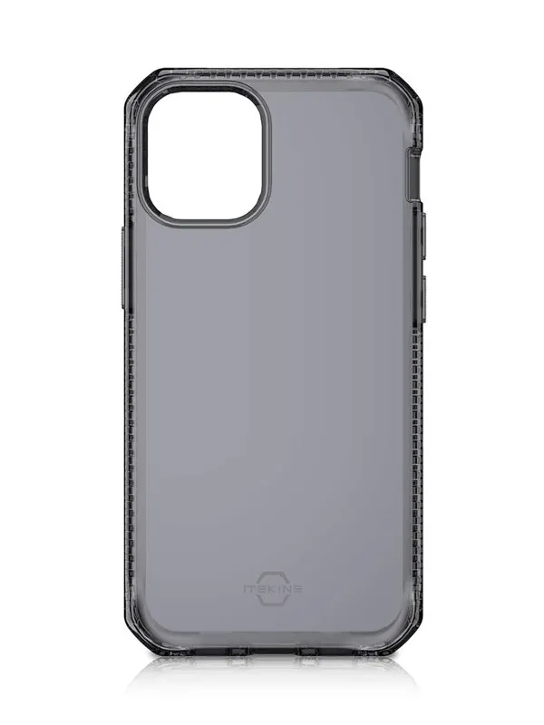 ITSKINS SPECTRUM CLEAR cover for iPhone 13 Pro Max / 12 Pro Max®. Smoke