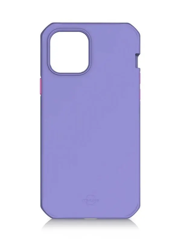 ITSKINS SUPREME R SOLID cover for iPhone 12/12 Pro. Purple