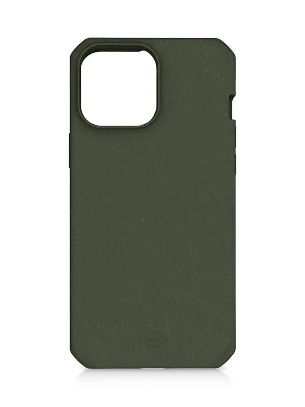 ITSKINS FERONIABIO Cover for iPhone 13 Pro Max / 12 Pro Max®. Kaki Green