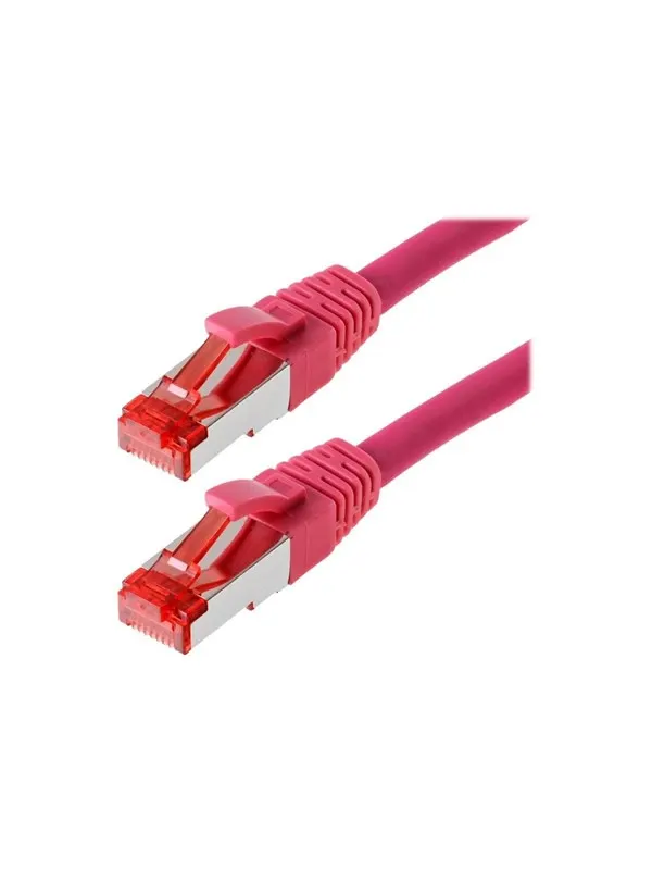 Helos patch cable - 1.5 m - magenta - Rosa - 1meter