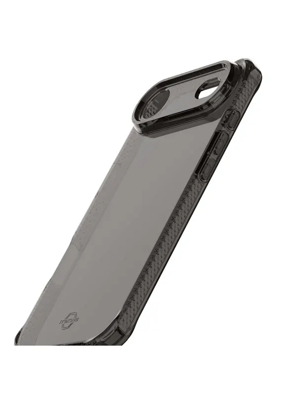 ITSKINS SPECTRUM CLEAR cover for iPhone 17 Air®. Smoke
