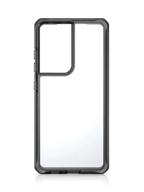 ITSKINS SUPREME CLEAR cover til Samsung Galaxy S21 Ultra 4G / 5G®. Smoke og gennemsigtig