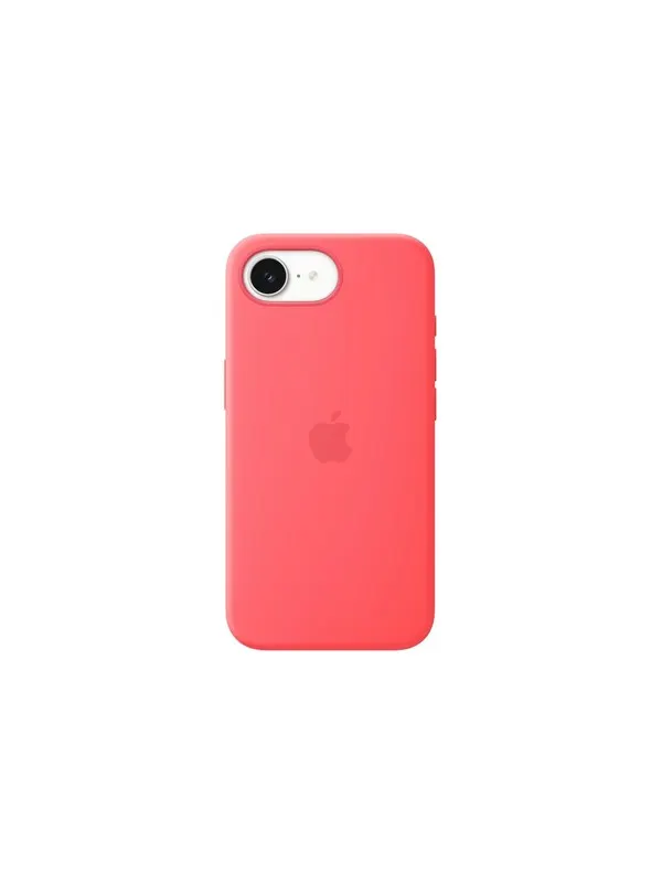 Apple iPhone 17e Silicone Case with MagSafe - Bright Guava