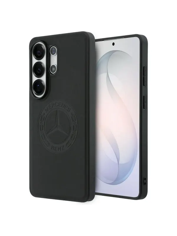 Mercedes Vintage MagSafe Logo Case for Samsung Galaxy S26 Ultra - Black