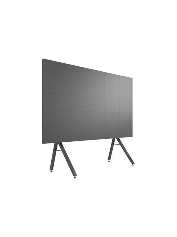 Multibrackets M Pro Series stand - for 5x5 LED video wall - black - Max - recommended for 135"