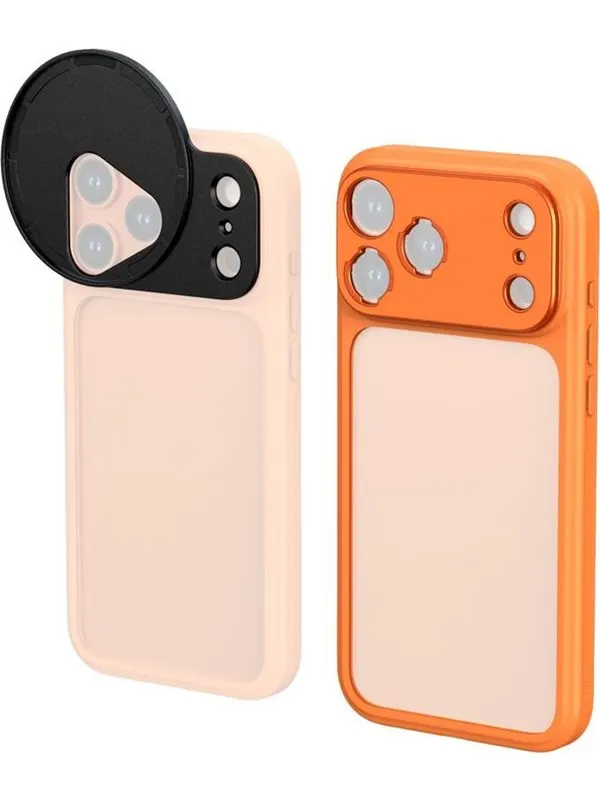 SmallRig 5795 FilMov Lightweight Photography Bumper Case for iPhone 17 Pro Max (Orange)