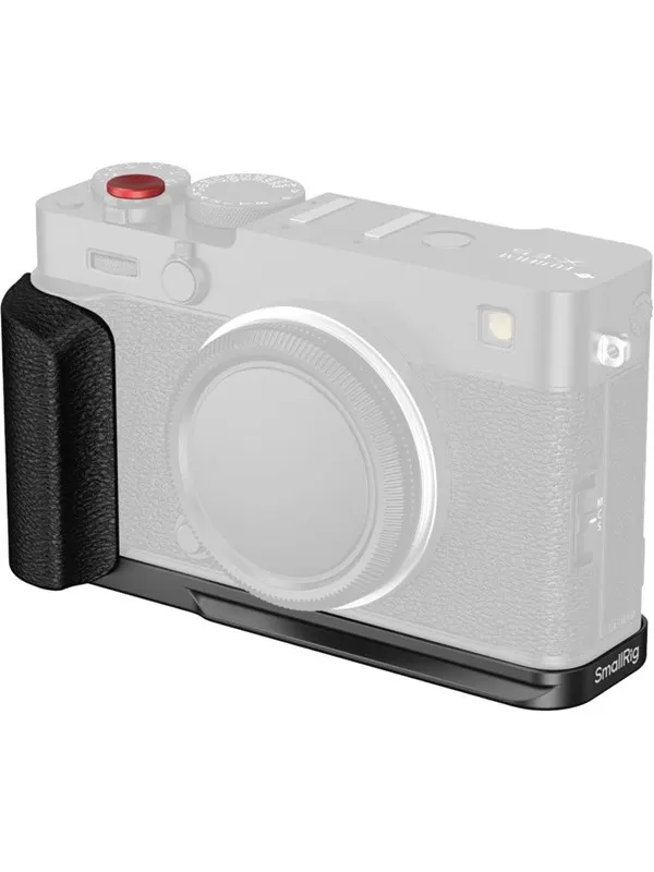 SmallRig 5448 L-Shaped Mount Plate with Silicone Handle for FUJIFILM X-E5 Black